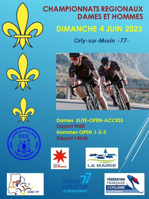 course Route orly sur morin 4 juin