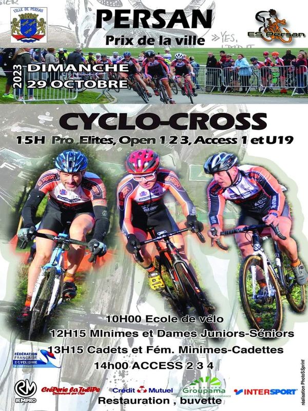 Course CYCLO CROSS Persan 29 octobre