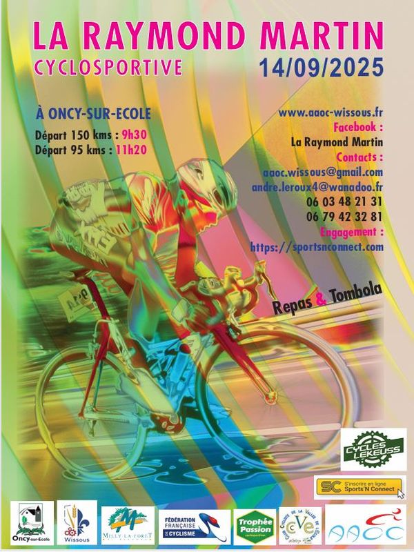 course CYCLOSPORTIVE Oncy sur Ecole 2025-09-14