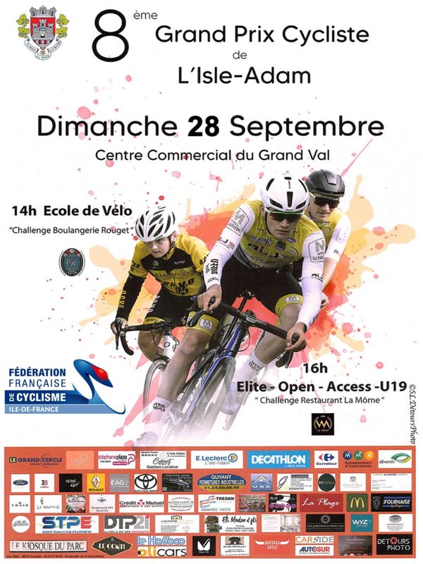 course ROUTE L'Isle-Adam 2025-09-29