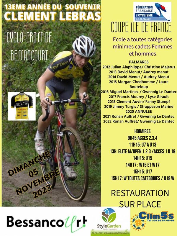 Affiche Cyclo-cross