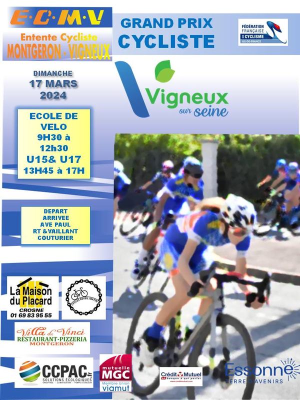 Affiche de l'épreuve