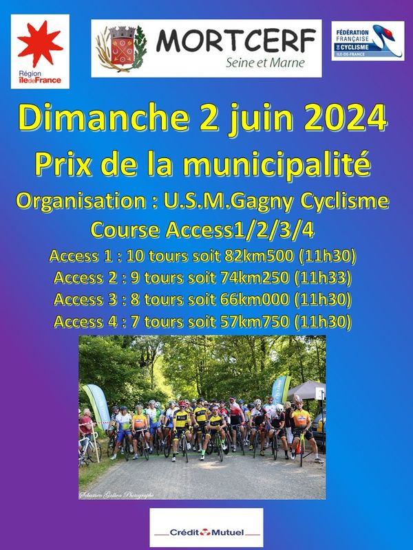 Affiche de l'épreuve
