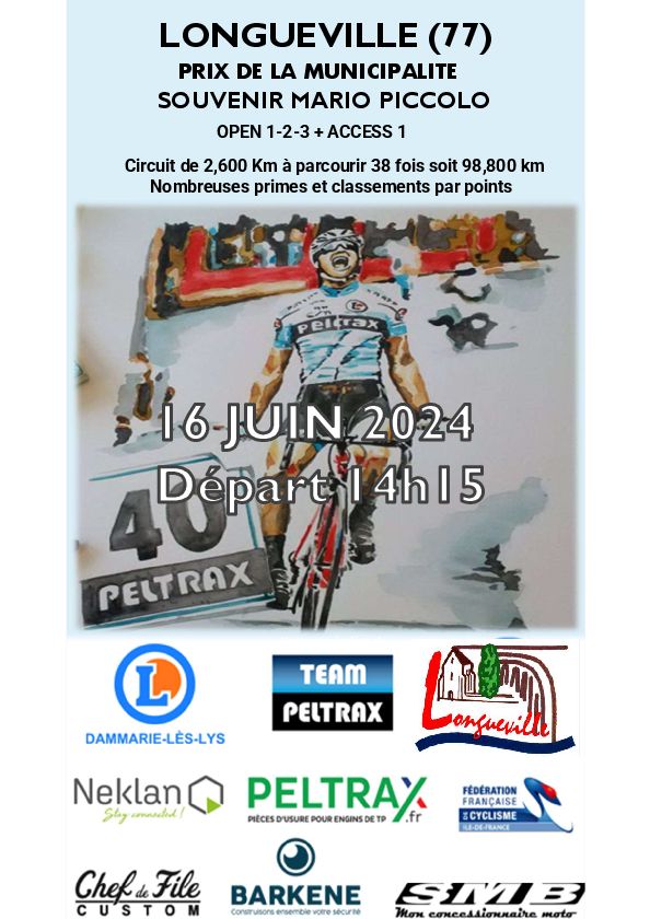 Affiche de l'épreuve