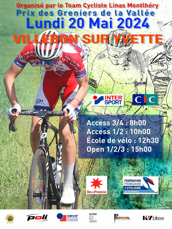 Affiche de l'épreuve