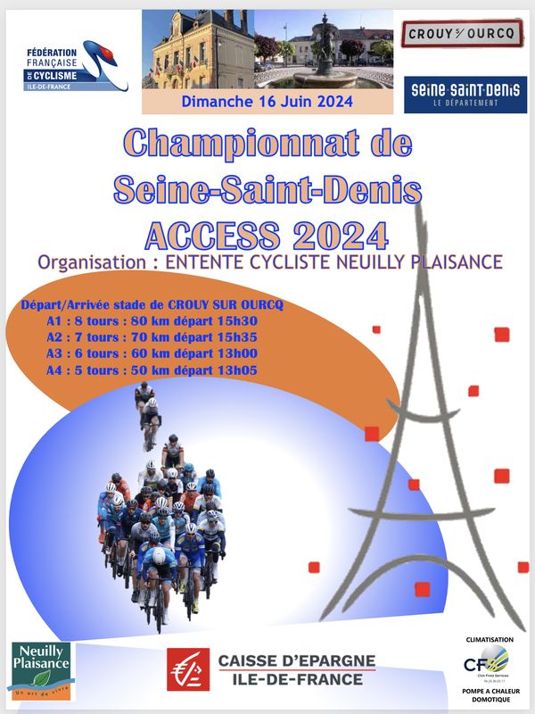 Affiche de l'épreuve