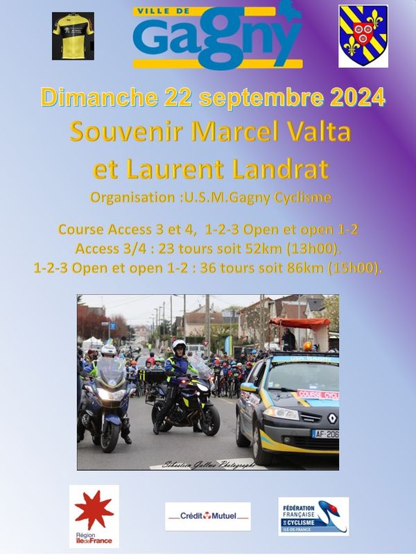 Affiche de l'épreuve