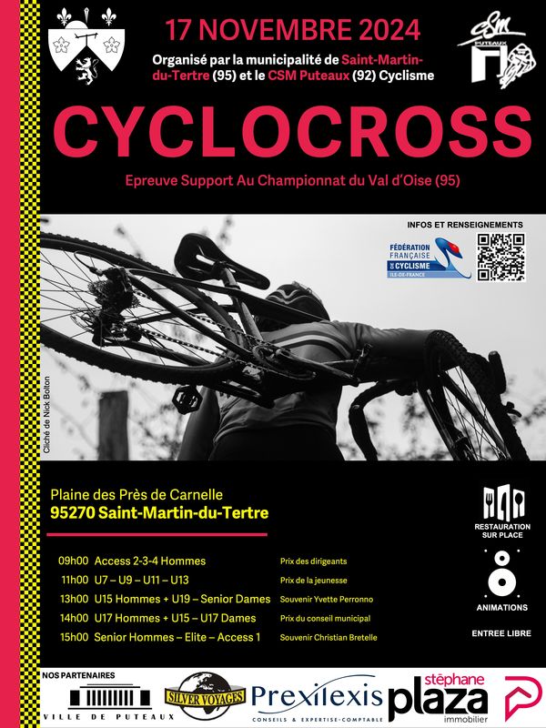 Affiche Cyclo-cross