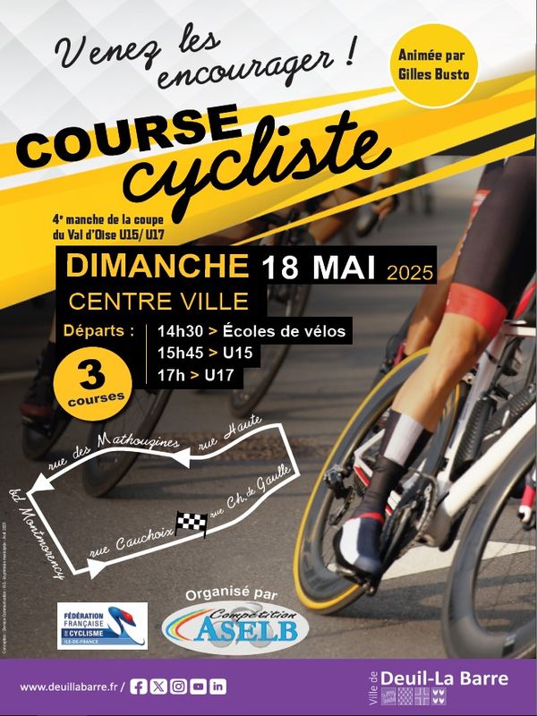 Affiche de l'épreuve