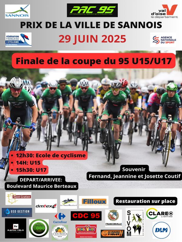 Affiche de l'épreuve