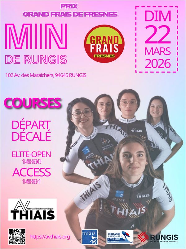 course ROUTE thiais 2026-03-22