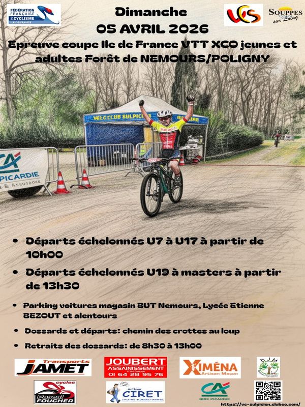 course VTT nemours 2026-04-05