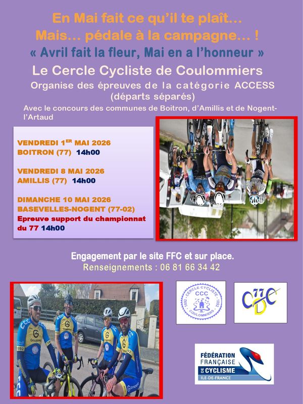 course route boitron amilis basevelles 2026-05-10