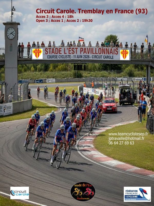 course ROUTE tremblay en france 2026-06-11