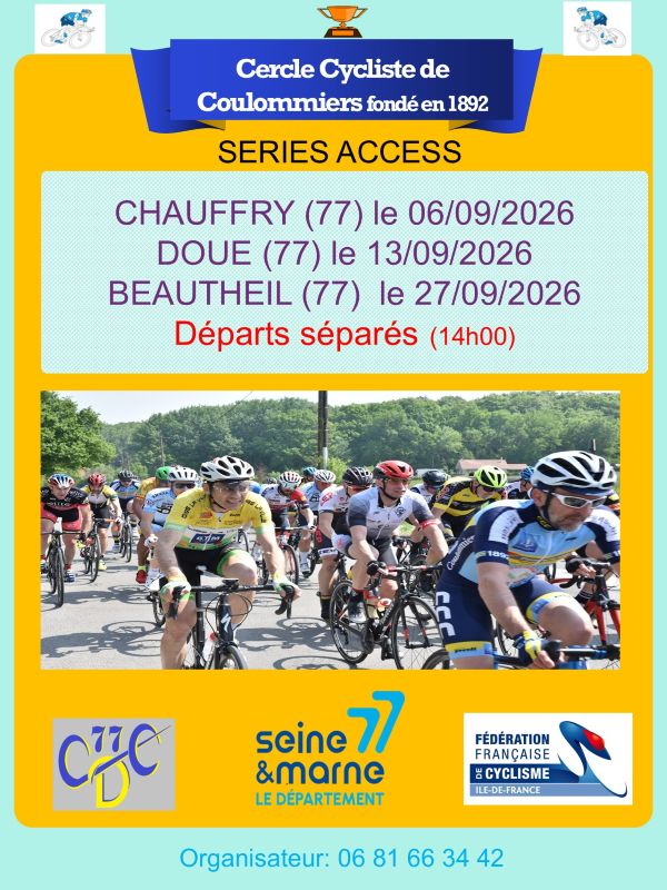 course ROUTE CHAUFFRY 2026-09-06