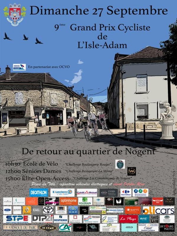 course ROUTE L'ISLE ADAM 2026-09-27
