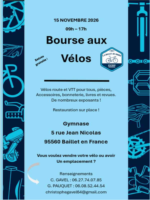 course BOURSE AUX VELOS BAILLET EN FRANCE 2026-11-